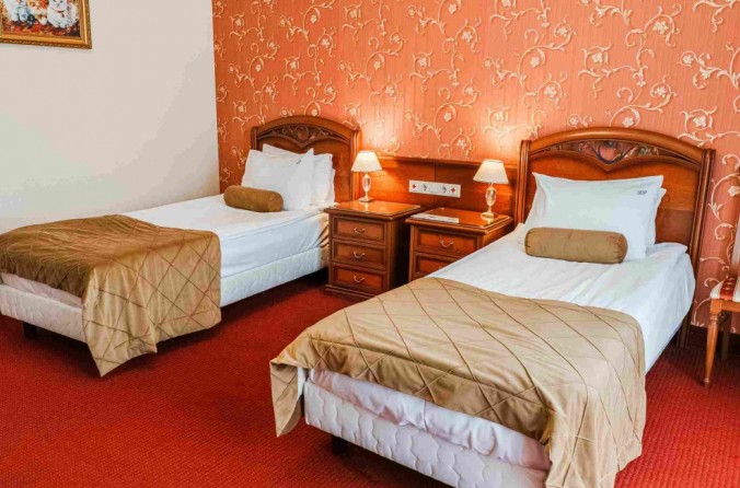 Однокомнатный двухместный номер (Стандарт 1 категории — 26 м2)