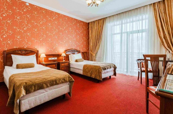 Однокомнатный двухместный номер (Стандарт 1 категории — 26 м2)