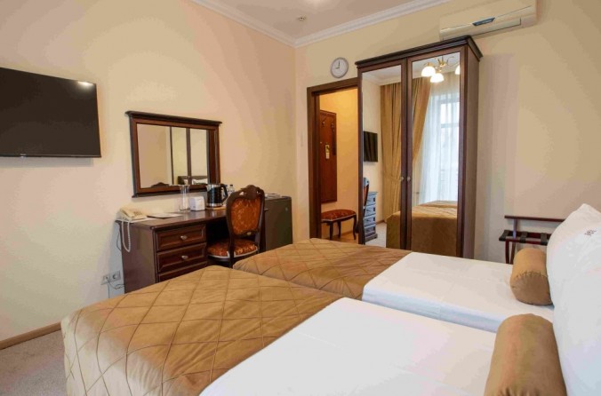 Однокомнатный двухместный номер (Стандарт — 18м2)